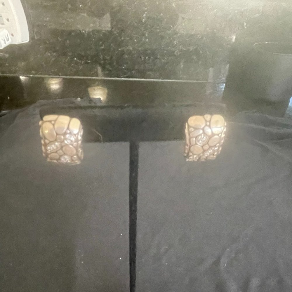 John Hardy Batu Kali Diamond earrings